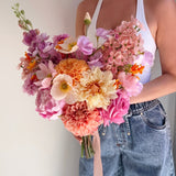 Sonder Wedding Bouquet - Peach Parfait - Premium Artificial Wedding Flowers by Sonder & Stone Boutique