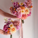 Sonder Wedding Bouquet - Peach Parfait - Premium Artificial Wedding Flowers by Sonder & Stone Boutique