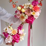 Sonder Wedding Bouquet - Pink Lemonade - Premium Artificial Wedding Flowers by Sonder + Stone Boutique