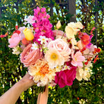 Sonder Wedding Bouquet - Pink Lemonade - Premium Artificial Wedding Flowers by Sonder + Stone Boutique