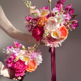 Sonder Wedding Bouquet - Pink Paloma - Premium Artificial Wedding Flowers by Sonder & Stone Boutique