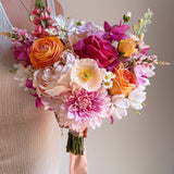 Sonder Wedding Bouquet - Pink Paloma - Sonder + Stone Boutique Artificial Wedding Flowers