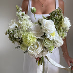 Sonder Wedding Bouquet - Pistachio Cream - Sonder + Stone Boutique Artificial Wedding Flowers