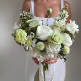 Sonder Wedding Bouquet - Pistachio Cream - Sonder + Stone Boutique Artificial Wedding Flowers