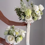 Sonder Wedding Bouquet - Pistachio Cream - Sonder + Stone Boutique Artificial Wedding Flowers