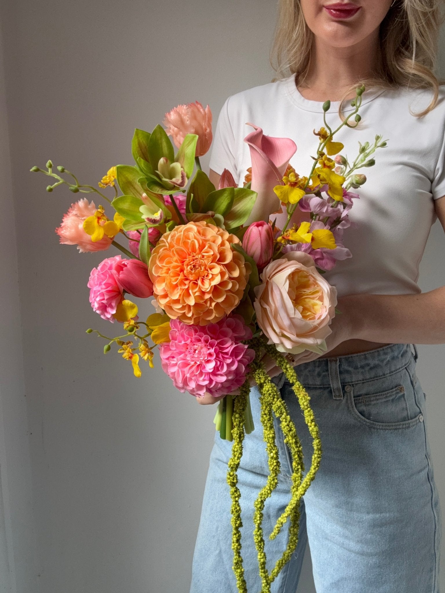 Sonder Wedding Bouquet - Punch Drunk - Premium Artificial Wedding Flowers by Sonder & Stone Boutique