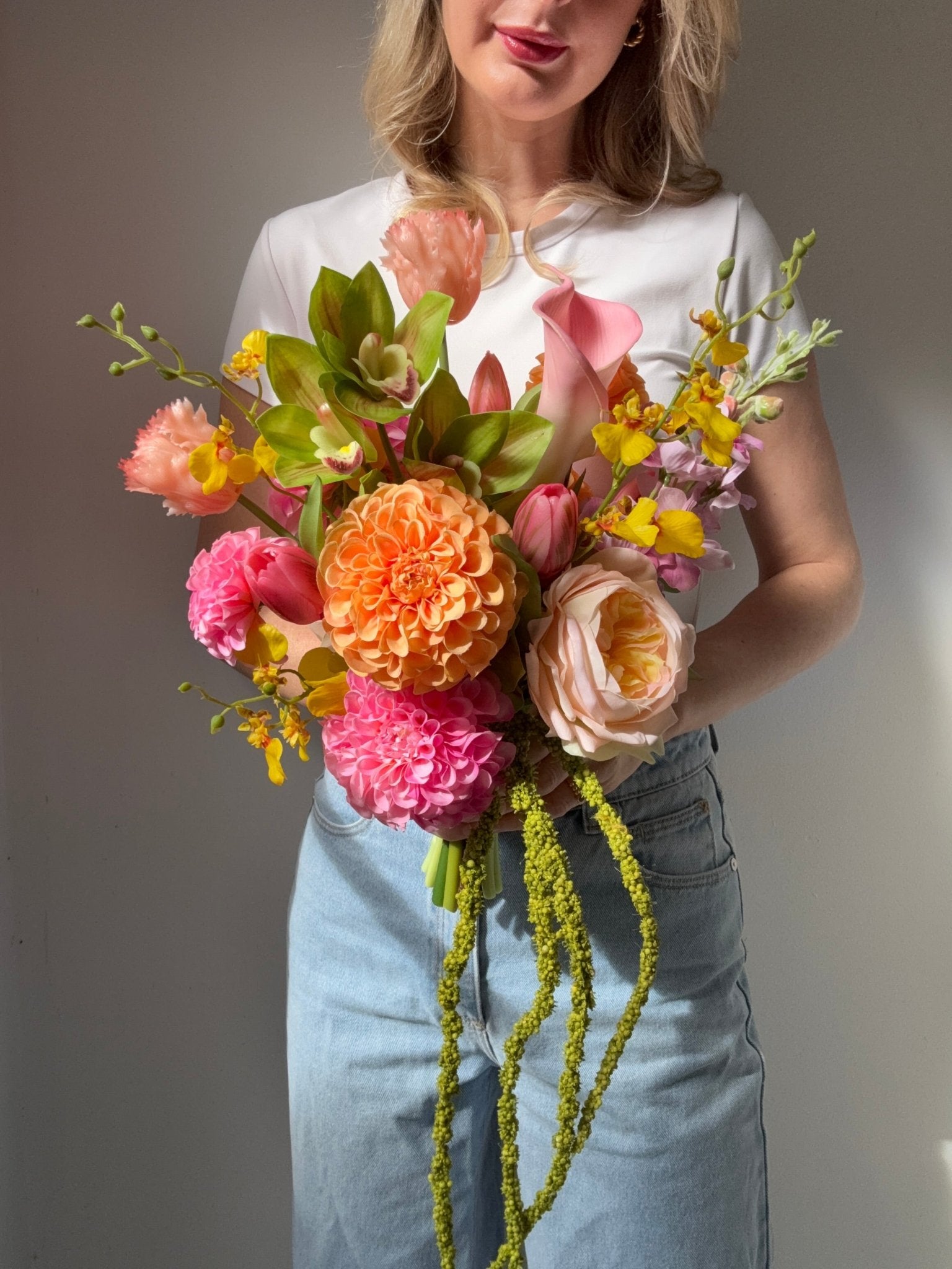 Sonder Wedding Bouquet - Punch Drunk - Premium Artificial Wedding Flowers by Sonder & Stone Boutique
