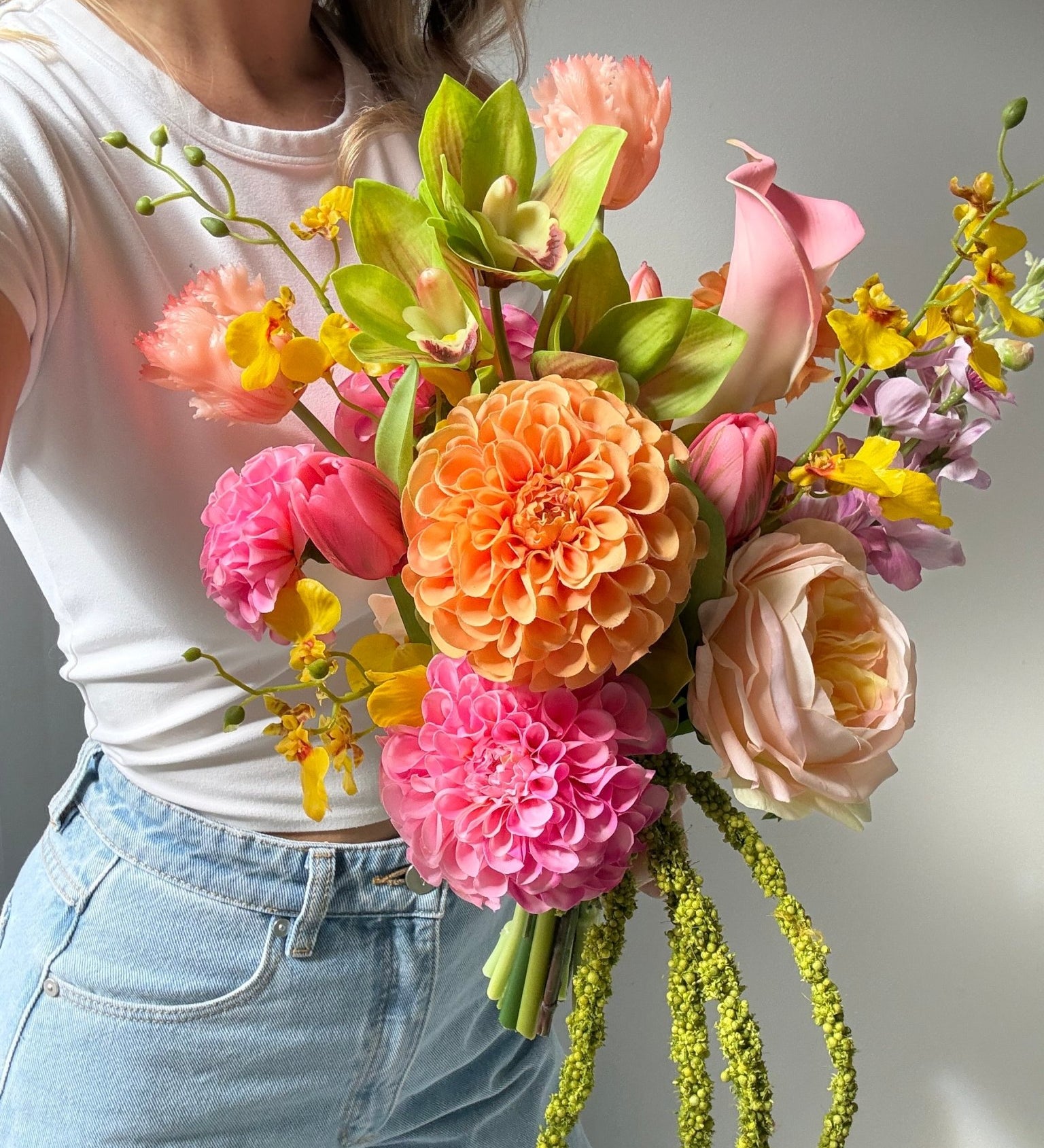 Sonder Wedding Bouquet - Punch Drunk - Premium Artificial Wedding Flowers by Sonder & Stone Boutique