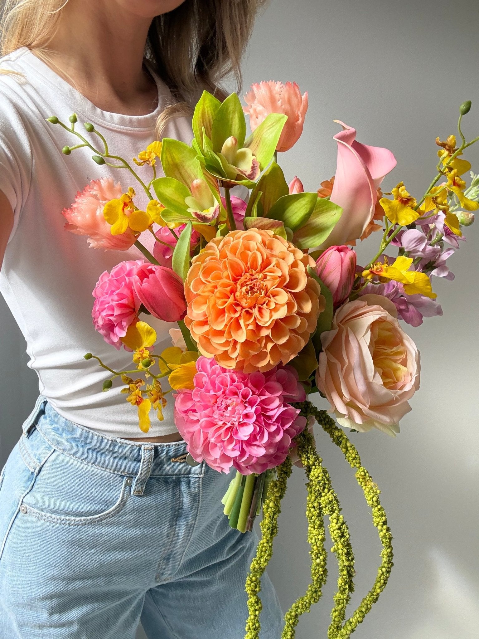 Sonder Wedding Bouquet - Punch Drunk - Premium Artificial Wedding Flowers by Sonder & Stone Boutique