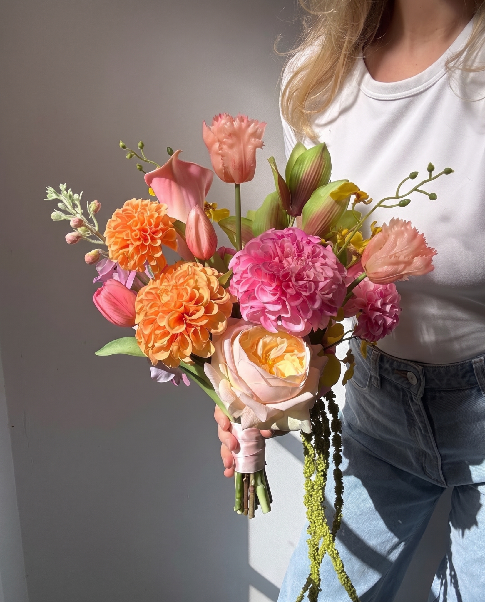 Sonder Wedding Bouquet - Punch Drunk - Premium Artificial Wedding Flowers by Sonder & Stone Boutique