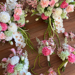 Sonder Wedding Bouquet - Raspberry Matcha - Premium Artificial Wedding Flowers by Sonder & Stone Boutique