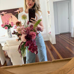 Sonder Wedding Bouquet - Sangria - Premium Artificial Wedding Flowers by Sonder & Stone Boutique