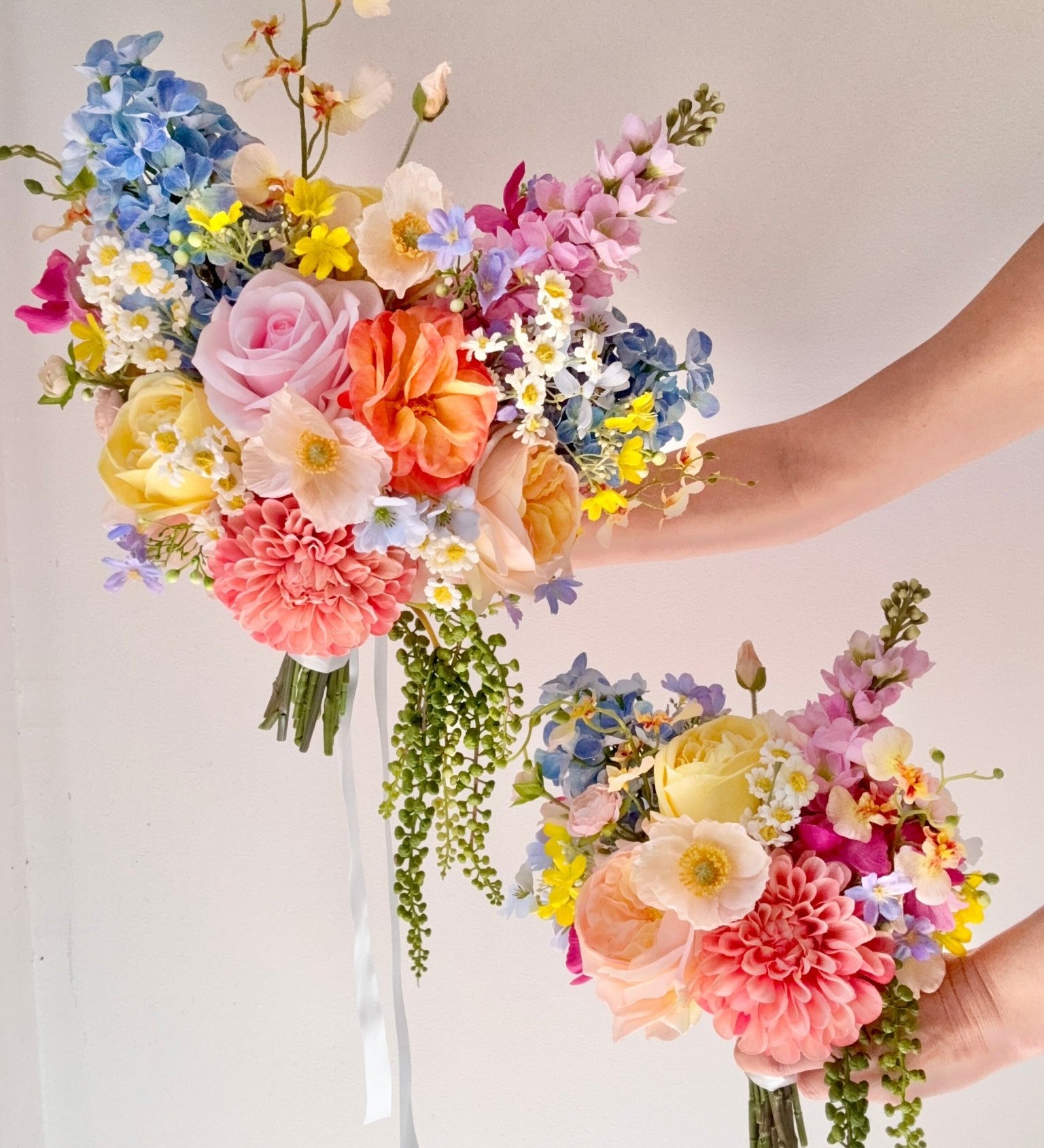 Sonder Wedding Bouquet - Serotonin - Premium Artificial Wedding Flowers by Sonder & Stone Boutique