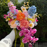 Sonder Wedding Bouquet - Serotonin - Premium Artificial Wedding Flowers by Sonder & Stone Boutique