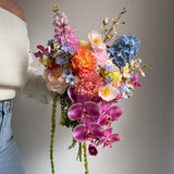 Sonder Wedding Bouquet - Serotonin - Premium Artificial Wedding Flowers by Sonder & Stone Boutique