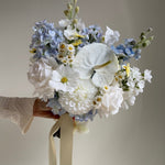 Sonder Wedding Bouquet - Something Blue - Sonder + Stone Boutique Artificial Wedding Flowers