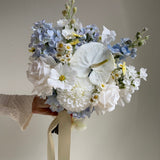 Sonder Wedding Bouquet - Something Blue - Sonder + Stone Boutique Artificial Wedding Flowers
