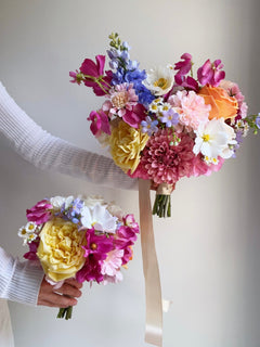 Sonder Wedding Bouquet - Spring Carnival - Premium Artificial Wedding Flowers by Sonder + Stone Boutique