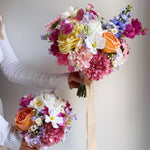 Sonder Wedding Bouquet - Spring Carnival - Premium Artificial Wedding Flowers by Sonder + Stone Boutique