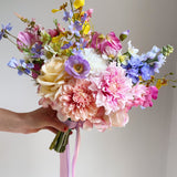 Sonder Wedding Bouquet - Spring Fling - Sonder + Stone Boutique Artificial Wedding Flowers