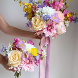 Sonder Wedding Bouquet - Spring Fling - Sonder + Stone Boutique Artificial Wedding Flowers