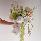 Sonder Wedding Bouquet - Strawberry Matcha - Premium Artificial Wedding Flowers by Sonder & Stone Boutique