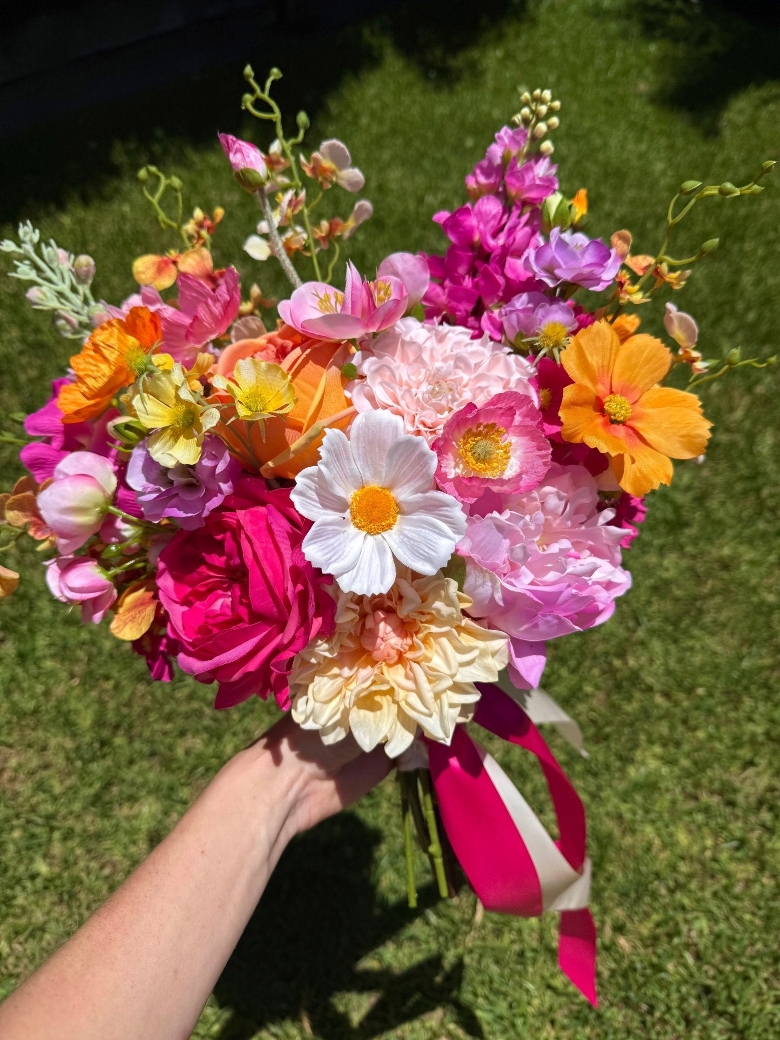 Sonder Wedding Bouquet - Summer Fling - Premium Artificial Wedding Flowers by Sonder & Stone Boutique