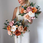 Sonder Wedding Bouquet - Terracotta Bloom - Sonder + Stone Boutique Artificial Wedding Flowers