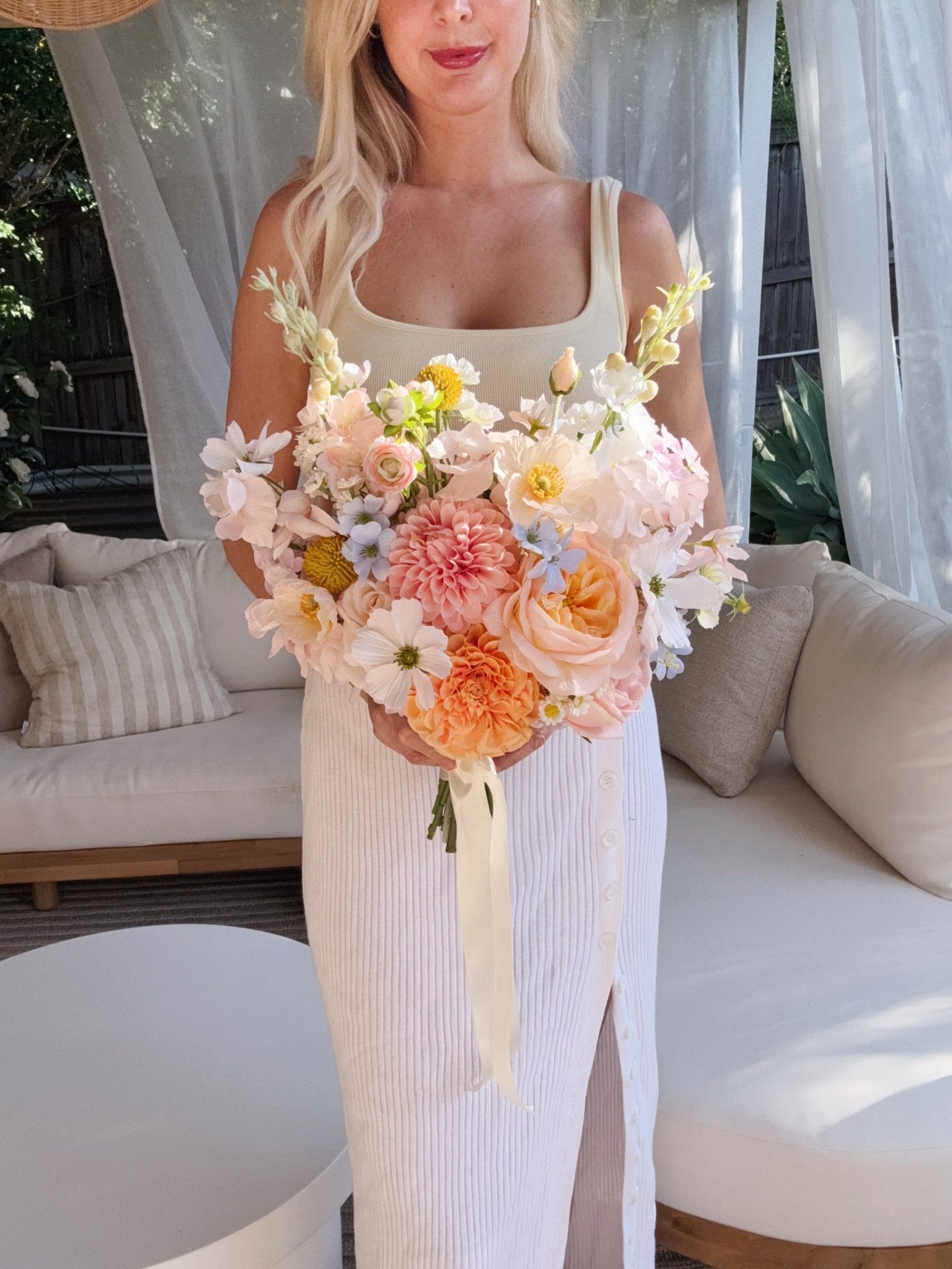 Sonder Wedding Bouquet - That Girl - Premium Artificial Wedding Flowers by Sonder & Stone Boutique