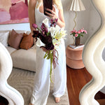 Sonder Wedding Bouquet - The Modernist (burgundy edit) - Premium Artificial Wedding Flowers by Sonder & Stone Boutique