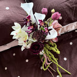 Sonder Wedding Bouquet - The Modernist (burgundy edit) - Premium Artificial Wedding Flowers by Sonder & Stone Boutique