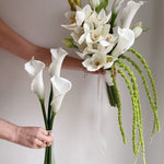Sonder Wedding Bouquet - The Modernist (white) - Premium Artificial Wedding Flowers by Sonder + Stone Boutique