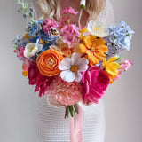 Sonder Wedding Bouquet - Tutti Frutti - Premium Artificial Wedding Flowers by Sonder + Stone Boutique