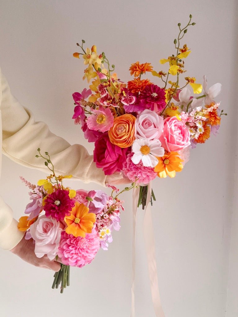 Sonder Wedding Bouquet - Tutti Frutti - Premium Artificial Wedding Flowers by Sonder & Stone Boutique