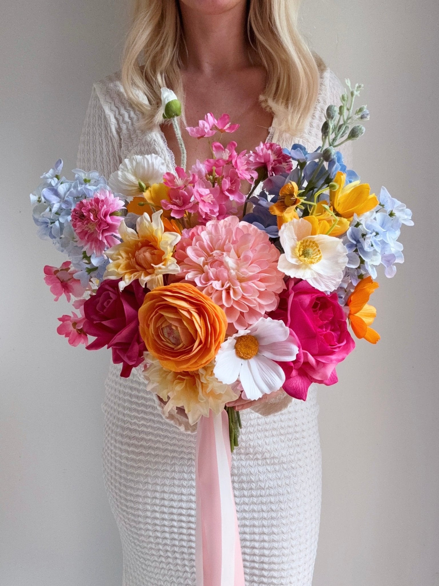 Sonder Wedding Bouquet - Tutti Frutti - Premium Artificial Wedding Flowers by Sonder + Stone Boutique