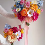 Sonder Wedding Bouquet - Tutti Frutti - Premium Artificial Wedding Flowers by Sonder + Stone Boutique
