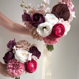 Sonder Wedding Bouquet - Velvet Muse - Premium Artificial Wedding Flowers by Sonder + Stone Boutique