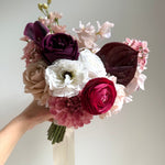 Sonder Wedding Bouquet - Velvet Muse - Premium Artificial Wedding Flowers by Sonder + Stone Boutique