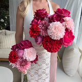 Sonder Wedding Bouquet - Very Cherry - Premium Artificial Wedding Flowers by Sonder & Stone Boutique