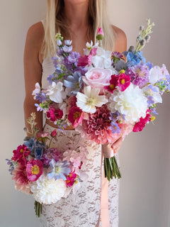 Sonder Wedding Bouquet - Violet Bloom - Premium Artificial Wedding Flowers by Sonder & Stone Boutique