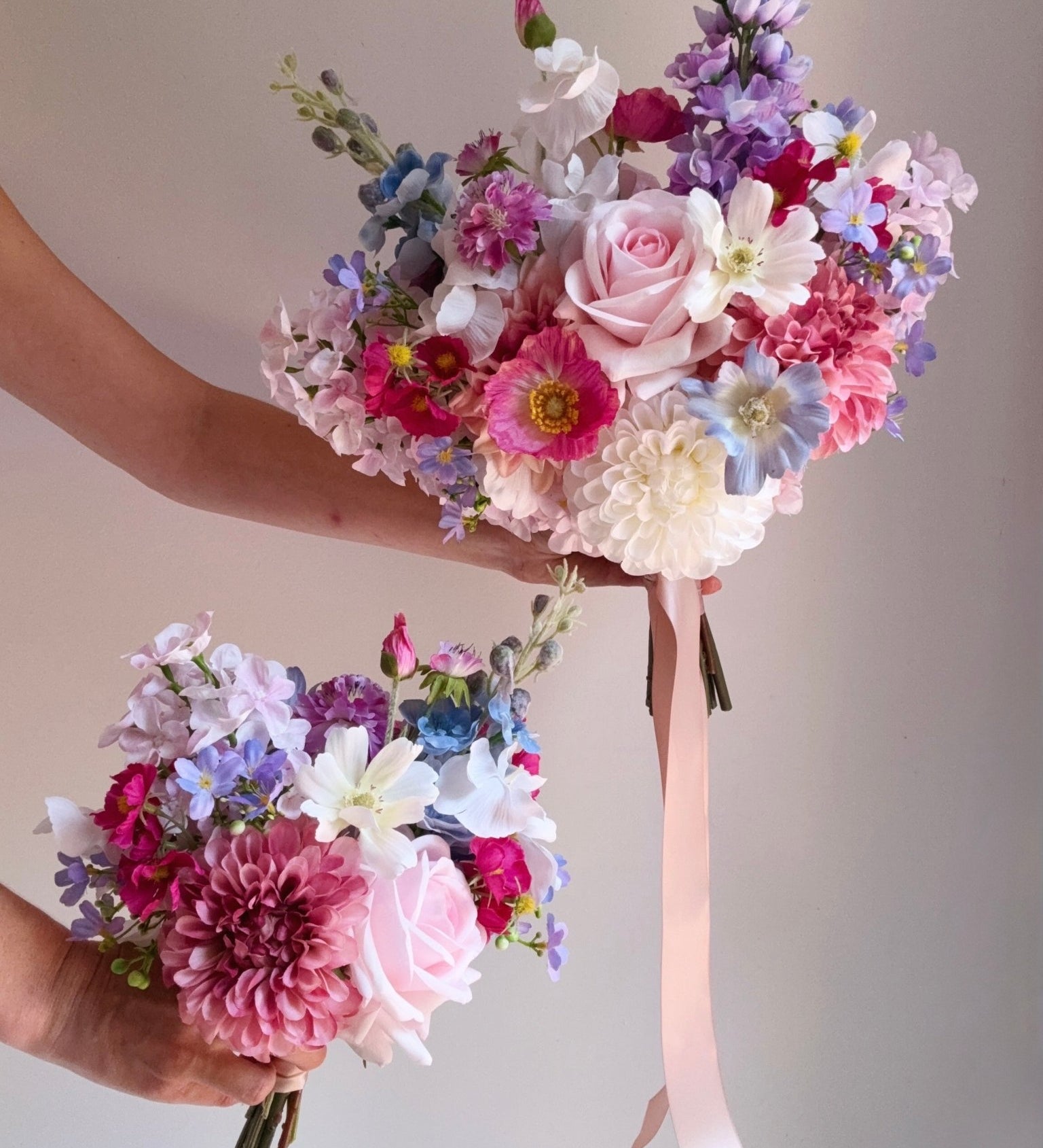 Sonder Wedding Bouquet - Violet Bloom - Premium Artificial Wedding Flowers by Sonder & Stone Boutique