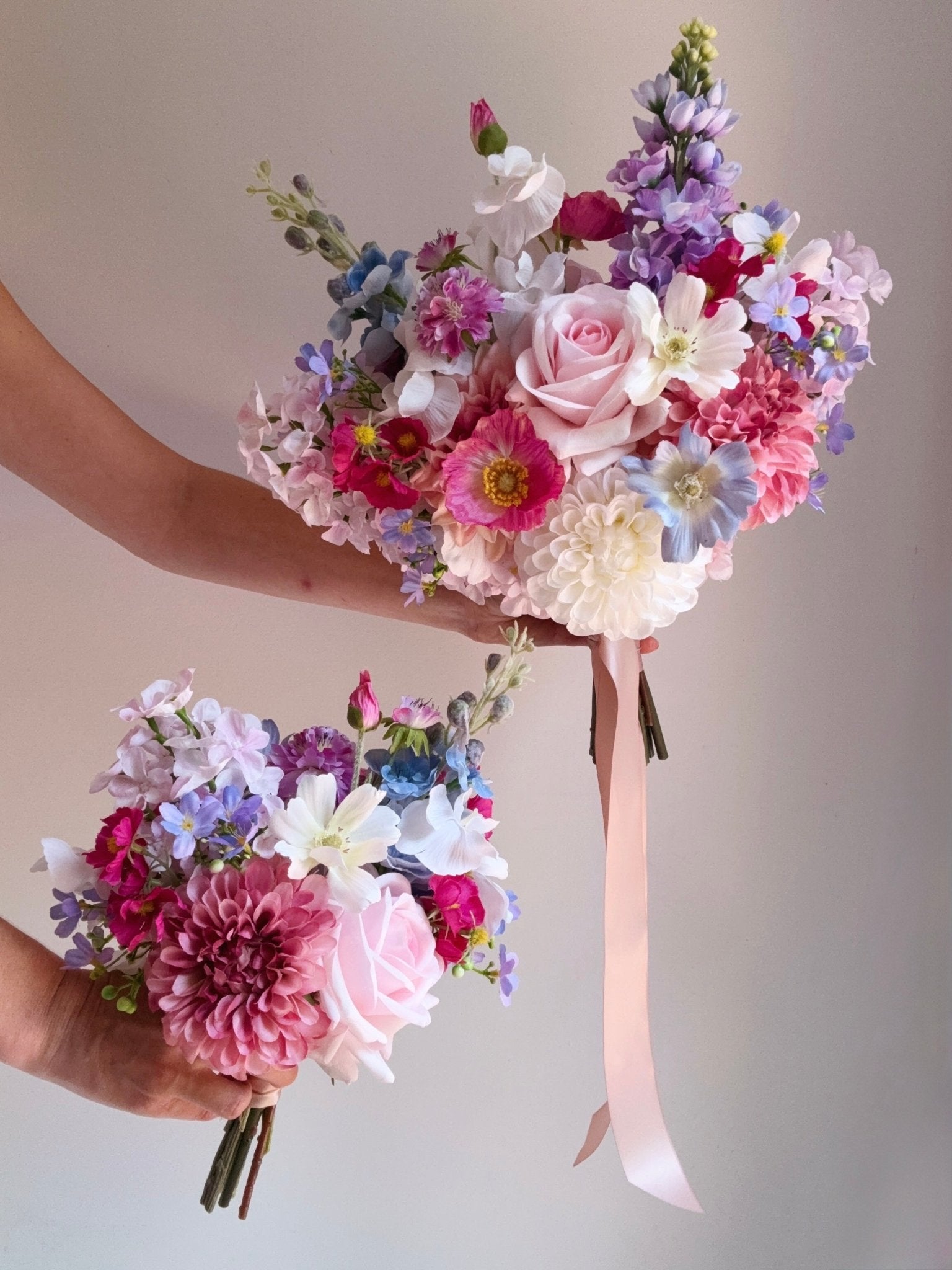 Sonder Wedding Bouquet - Violet Bloom - Premium Artificial Wedding Flowers by Sonder & Stone Boutique