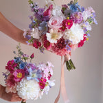 Sonder Wedding Bouquet - Violet Bloom - Premium Artificial Wedding Flowers by Sonder & Stone Boutique