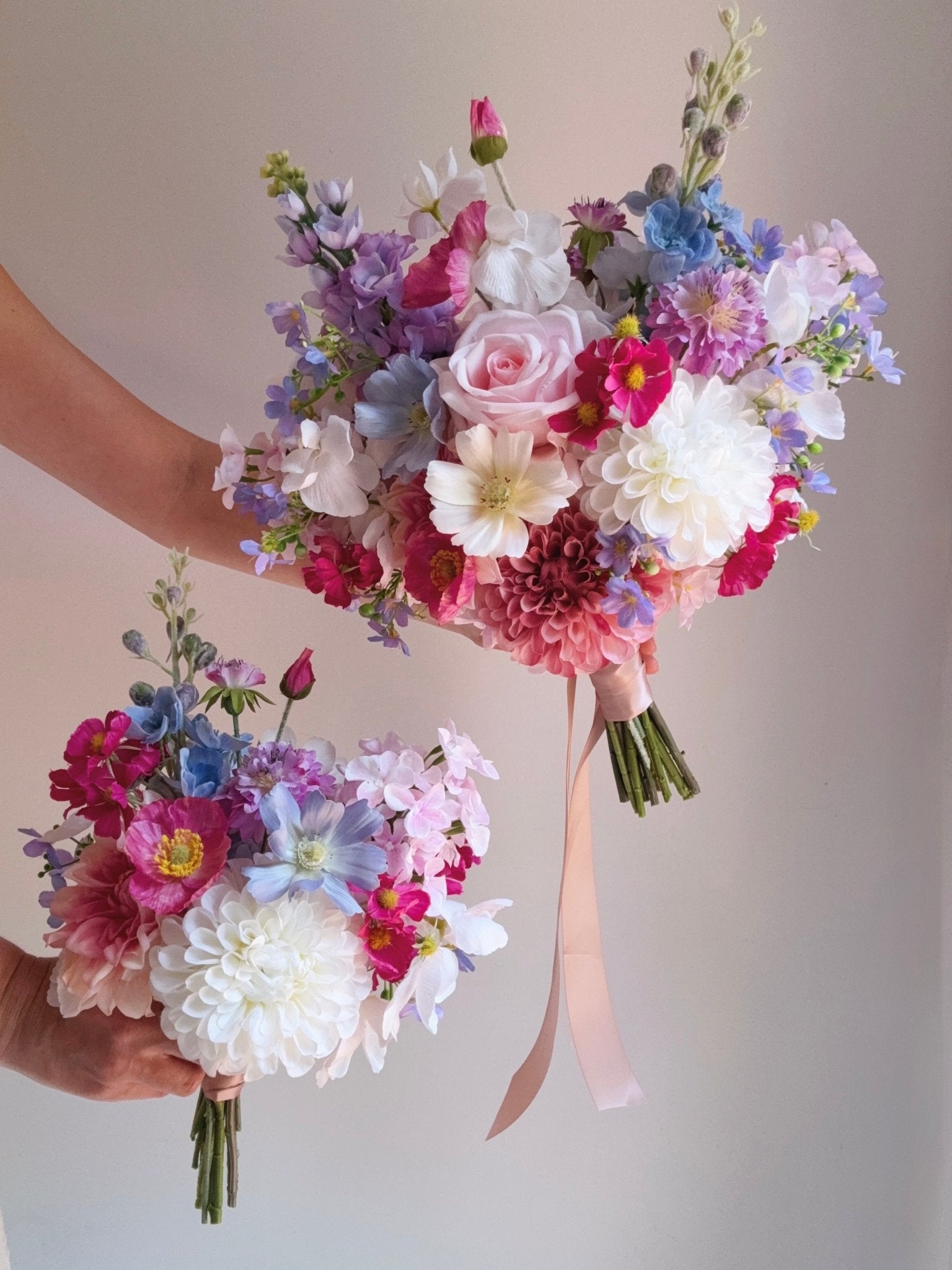 Sonder Wedding Bouquet - Violet Bloom - Premium Artificial Wedding Flowers by Sonder & Stone Boutique