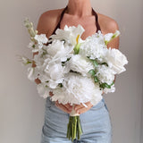 Sonder Wedding Bouquet - White Atelier - Premium Artificial Wedding Flowers by Sonder & Stone Boutique