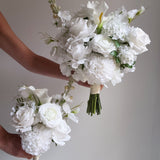 Sonder Wedding Bouquet - White Atelier - Premium Artificial Wedding Flowers by Sonder & Stone Boutique