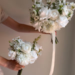 Sonder Wedding Bouquet - White Noise - Premium Artificial Wedding Flowers by Sonder & Stone Boutique