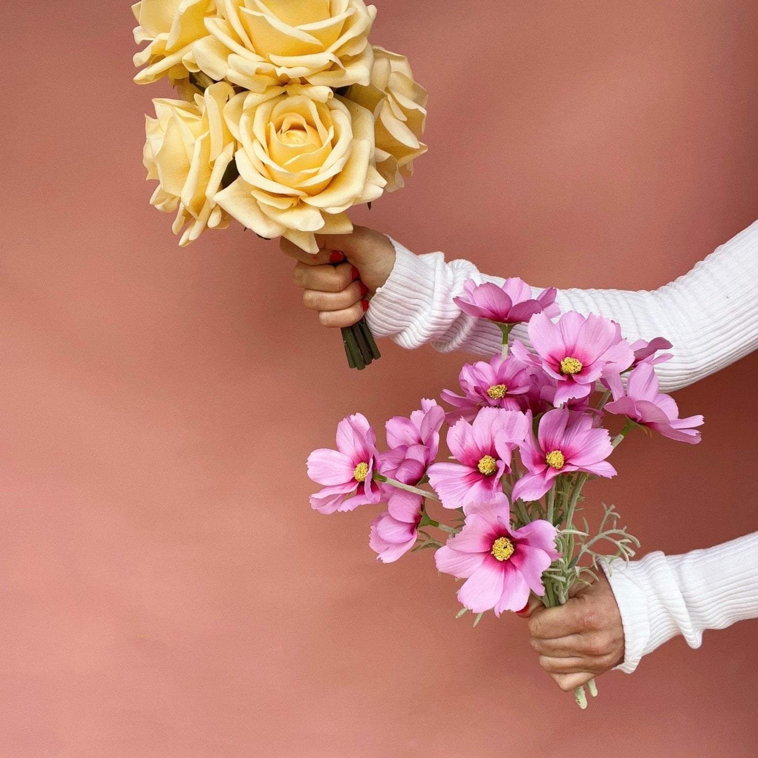 Sonder Wedding Bouquets Enmasse - Bridesmaid Edit (colourful options) - Sonder + Stone Boutique Artificial Wedding Flowers