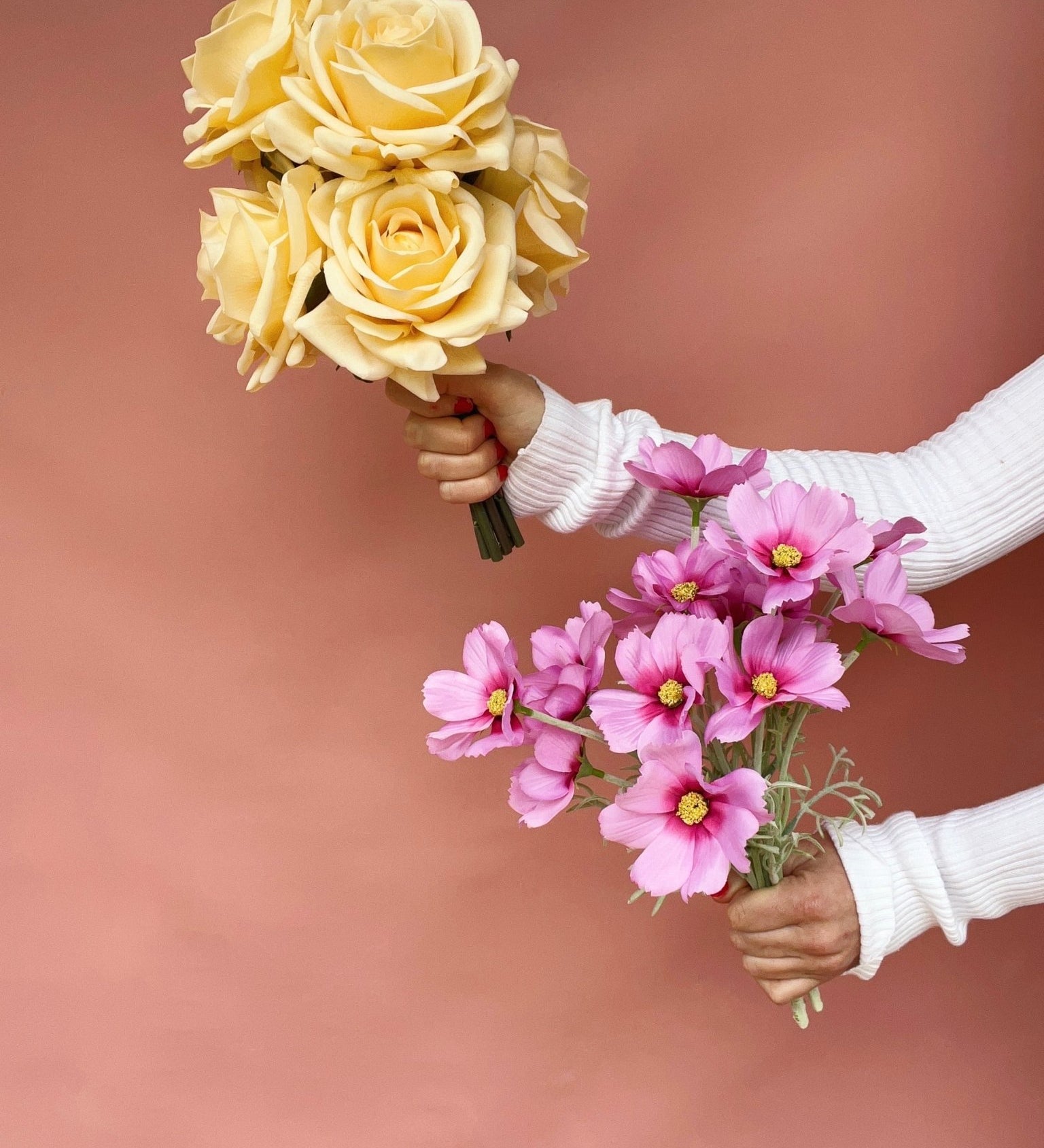 Sonder Wedding Bouquets Enmasse - Bridesmaid Edit (colourful options) - Sonder + Stone Boutique Artificial Wedding Flowers