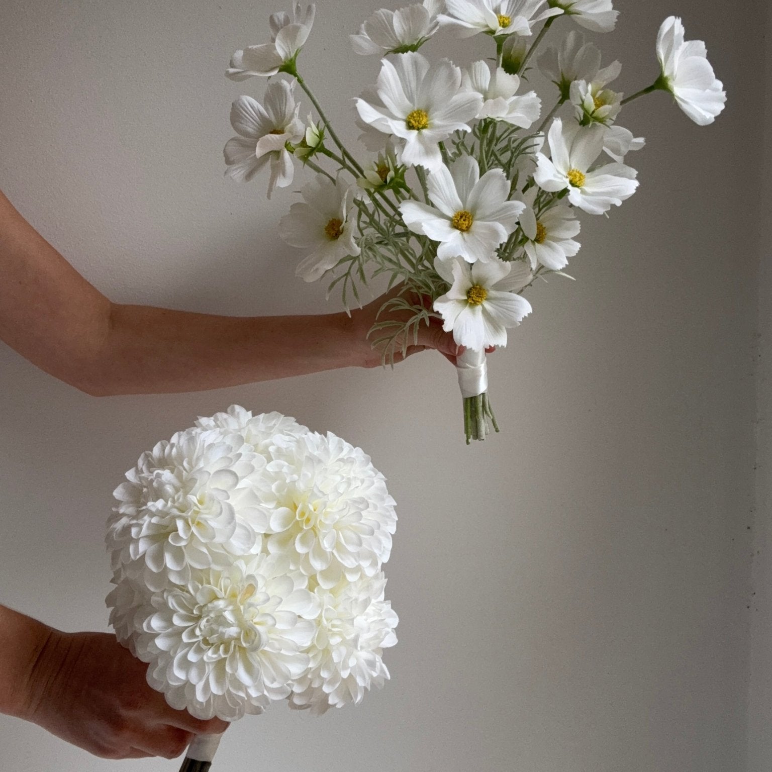 Sonder Wedding Bouquets Enmasse - Bridesmaid Edit (white options) - Sonder + Stone Boutique Artificial Wedding Flowers